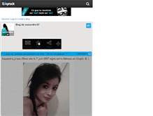 Tablet Screenshot of cassandra-97.skyrock.com