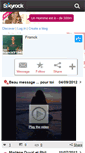 Mobile Screenshot of franck91940.skyrock.com