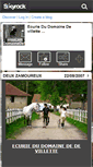 Mobile Screenshot of domainedevillette.skyrock.com