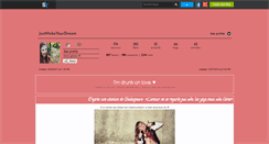 Desktop Screenshot of justmakeyourdream.skyrock.com