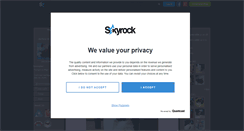Desktop Screenshot of chatterieganache.skyrock.com