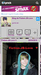 Mobile Screenshot of fiction-jb-love.skyrock.com