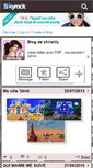 Mobile Screenshot of chrislily.skyrock.com