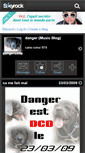 Mobile Screenshot of dangercanecorso974.skyrock.com