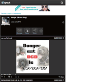 Tablet Screenshot of dangercanecorso974.skyrock.com