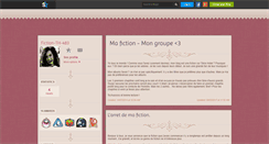 Desktop Screenshot of fiction-th-483.skyrock.com