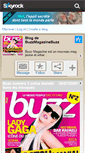 Mobile Screenshot of buzzmagazinebuzz.skyrock.com