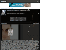Tablet Screenshot of femmes-battues-tpe.skyrock.com