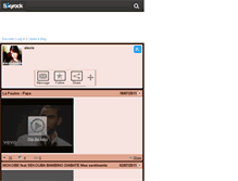 Tablet Screenshot of alexiaquedubonheur.skyrock.com