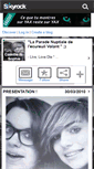 Mobile Screenshot of camille-n-sophie.skyrock.com