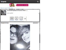 Tablet Screenshot of camille-n-sophie.skyrock.com