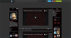 Desktop Screenshot of michael-jackson-envie.skyrock.com