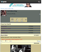 Tablet Screenshot of clemm55.skyrock.com
