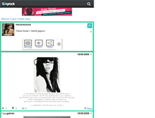 Tablet Screenshot of chloe03.skyrock.com