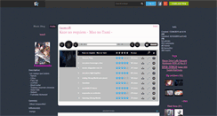 Desktop Screenshot of musiquemangafan.skyrock.com