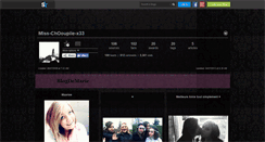 Desktop Screenshot of miss-chooupiie-x33.skyrock.com