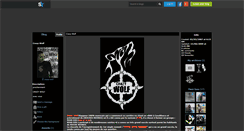 Desktop Screenshot of crazy-wolf.skyrock.com