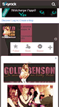 Mobile Screenshot of goldbenson.skyrock.com