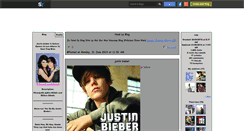 Desktop Screenshot of justinb-and-selenag.skyrock.com