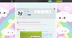 Desktop Screenshot of les-ptite-annonce-a-doro.skyrock.com