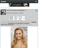 Tablet Screenshot of funny-amanda.skyrock.com