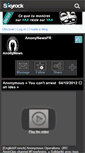 Mobile Screenshot of anonynewsfr.skyrock.com
