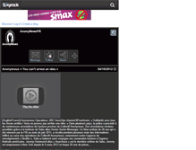 Tablet Screenshot of anonynewsfr.skyrock.com