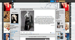 Desktop Screenshot of marilyn-monroe-addict.skyrock.com