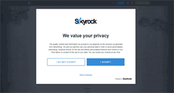 Desktop Screenshot of blackyblaak.skyrock.com