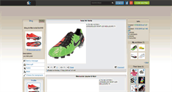 Desktop Screenshot of mercurial-foot100.skyrock.com