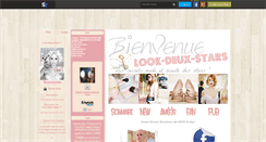 Desktop Screenshot of look-deux-stars.skyrock.com