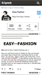 Mobile Screenshot of easy--fashion.skyrock.com