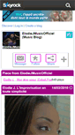 Mobile Screenshot of elodiejmusicofficiel.skyrock.com