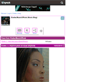 Tablet Screenshot of elodiejmusicofficiel.skyrock.com