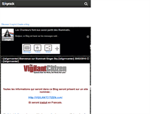 Tablet Screenshot of illuminati-singer.skyrock.com