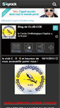 Mobile Screenshot of club-coe.skyrock.com