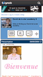 Mobile Screenshot of david-academy6.skyrock.com