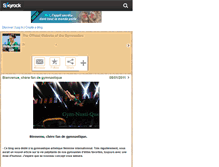 Tablet Screenshot of gym-nasti-que.skyrock.com