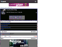 Tablet Screenshot of crazy-boy-records.skyrock.com