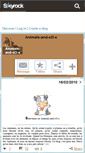 Mobile Screenshot of animals-and-co-x.skyrock.com