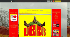 Desktop Screenshot of ilovecircus.skyrock.com