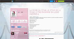Desktop Screenshot of geeklychik.skyrock.com