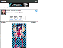 Tablet Screenshot of hrnsakura.skyrock.com