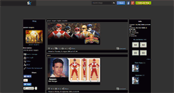 Desktop Screenshot of power-rangers1.skyrock.com
