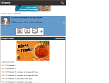 Tablet Screenshot of bourgesbasket.skyrock.com