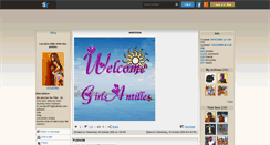 Desktop Screenshot of grilsantilles.skyrock.com