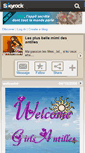 Mobile Screenshot of grilsantilles.skyrock.com