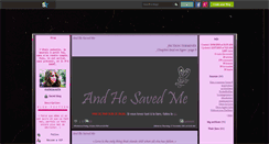 Desktop Screenshot of andhesavedme.skyrock.com