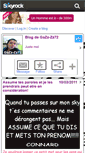 Mobile Screenshot of gazz-zz72.skyrock.com