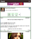 Tablet Screenshot of edward-bridget-fan.skyrock.com